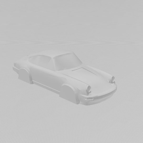 Porsche 911 3D stl file iconic cars stl Super Car 3d stl file