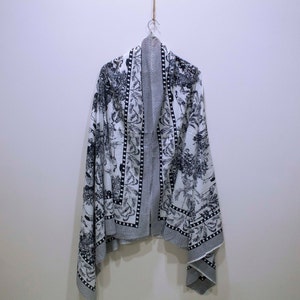 Floral Print Sarong | Beautiful Handmade Cotton Sarong | Printed Sarong | Beach Cover ups, Swim Dress, Bikini For Women In Summer