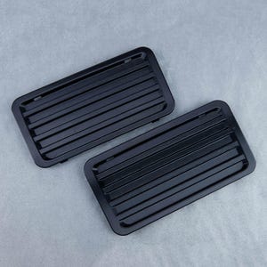 ZESTAW BMW E30 Wczesny Typ 1 Osłona Przeciwmgielna Usuń Pustą Żebrowaną Osłonę Wypełniającą Płytkę - PARA