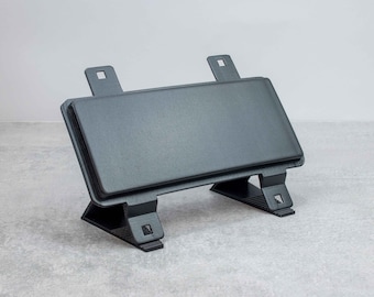 2x BMW E30 Early Valance Fog Light Delete Blank Trim Cover Fill Plate - PAIR