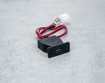 BMW E34 E36 USB Charger – Center Console Fast Charging Port
