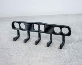 Wall Key Holder BMW E30 Front Grill Headlights - EU Stock