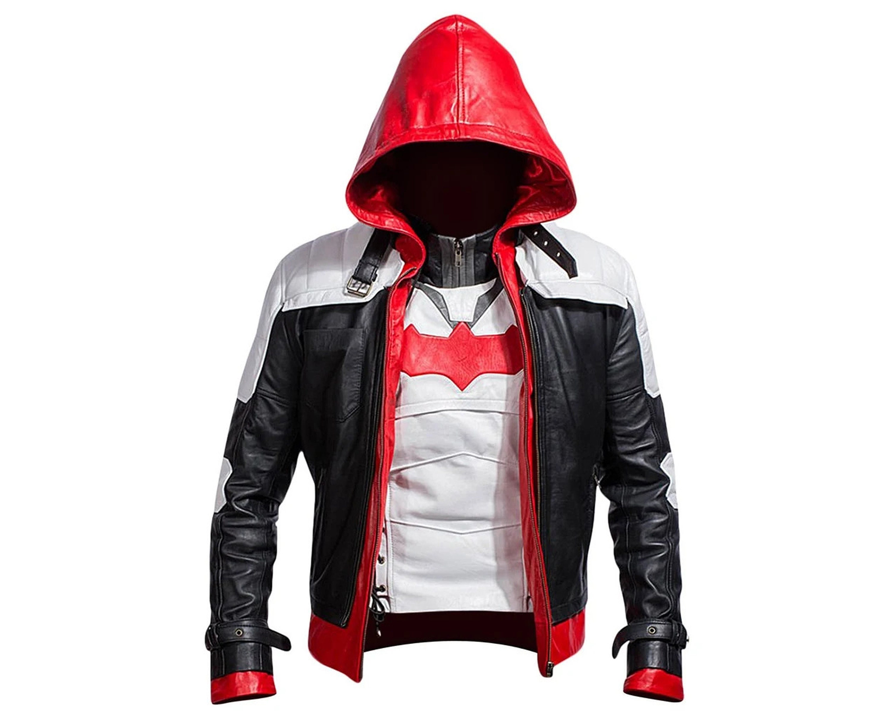Red Hood Jacket Etsy