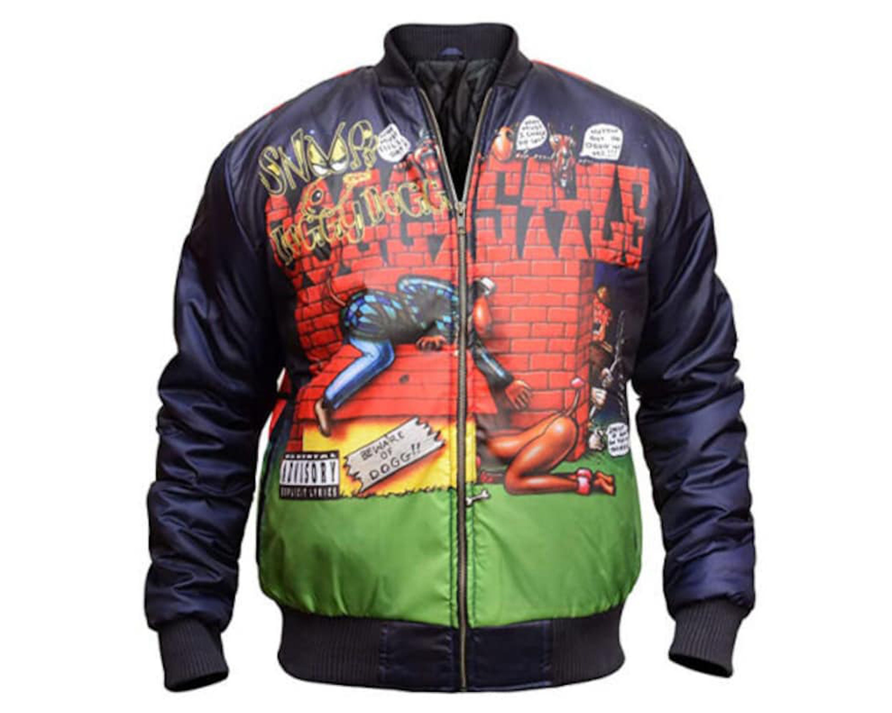 SNOOP DOGG 25 ANNIVERSARY PURPLE BOMBER JACKET