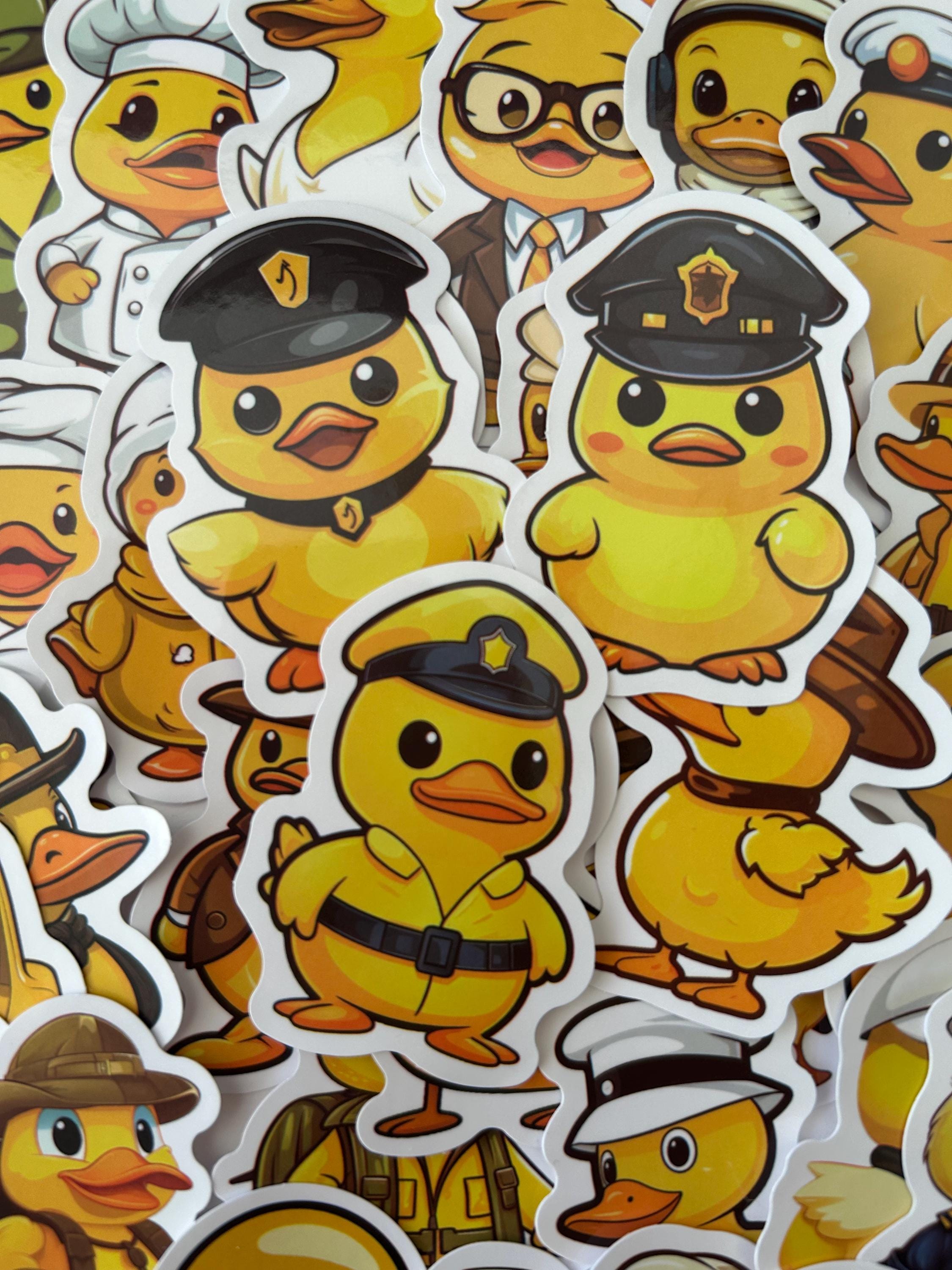 Duck Stickers Pack | Waterproof Vinyl Decals, Costumes - Etsy UK