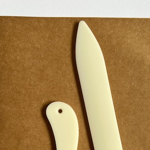2-teiliges Ordner-Set aus Bone, Paper Crafting , Lederwerkzeuge, Buchbindepapier, Creaser, Kartenherstellung, Bastelbedarf