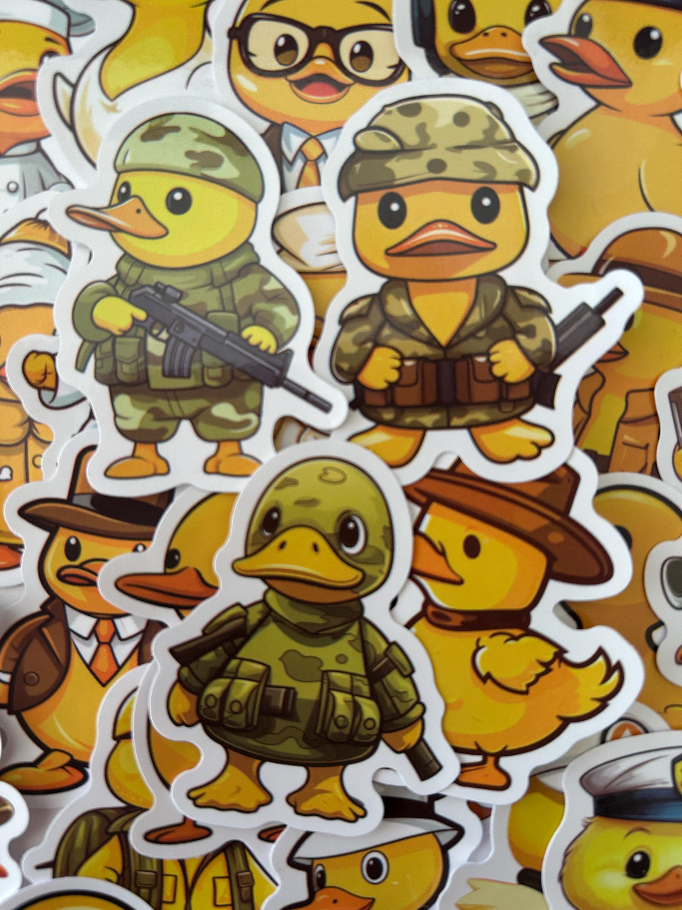 Duck Stickers Pack | Waterproof Vinyl Decals, Costumes - Etsy UK