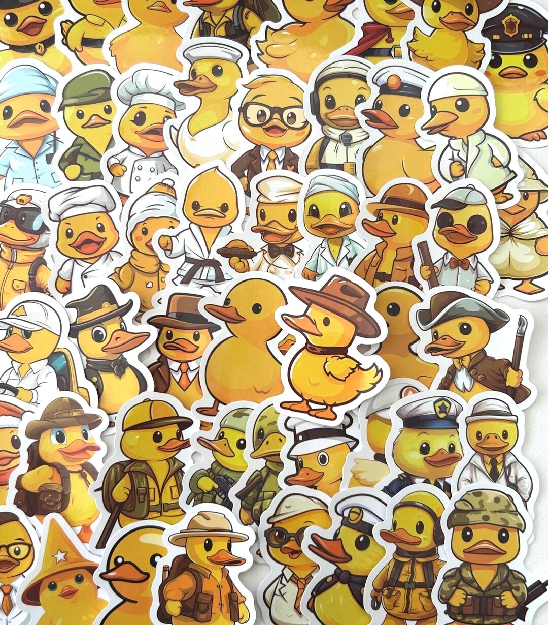 Duck Stickers Pack | Waterproof Vinyl Decals, Costumes - Etsy UK