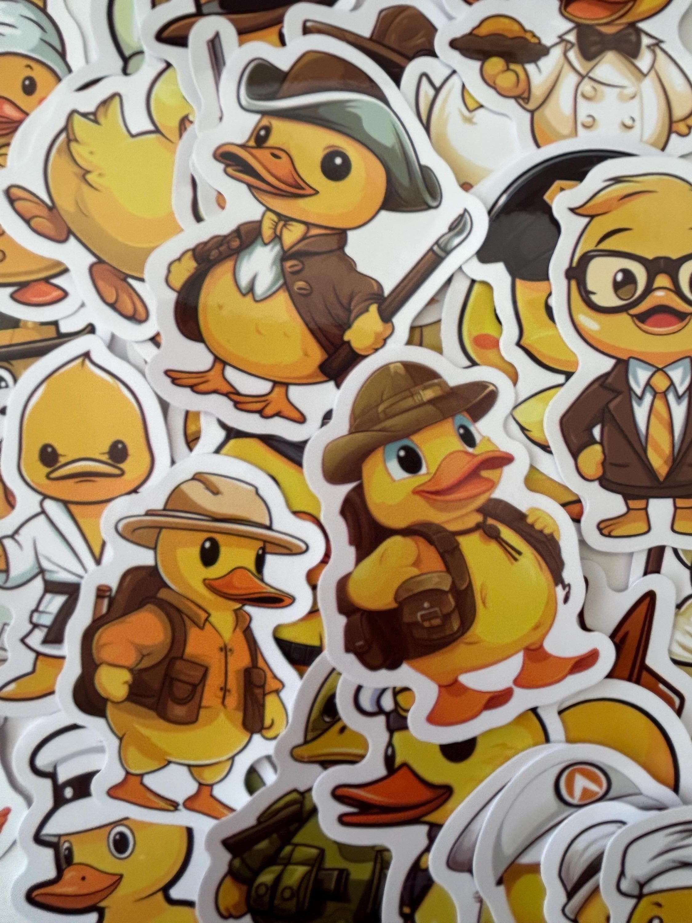 Duck Stickers Pack | Waterproof Vinyl Decals, Costumes - Etsy UK