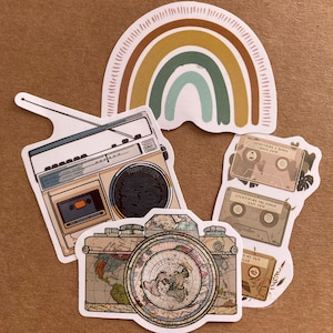 50 Cottagecore Sticker Pack: Vintage Designs for Journaling, Scrapbooking image 5