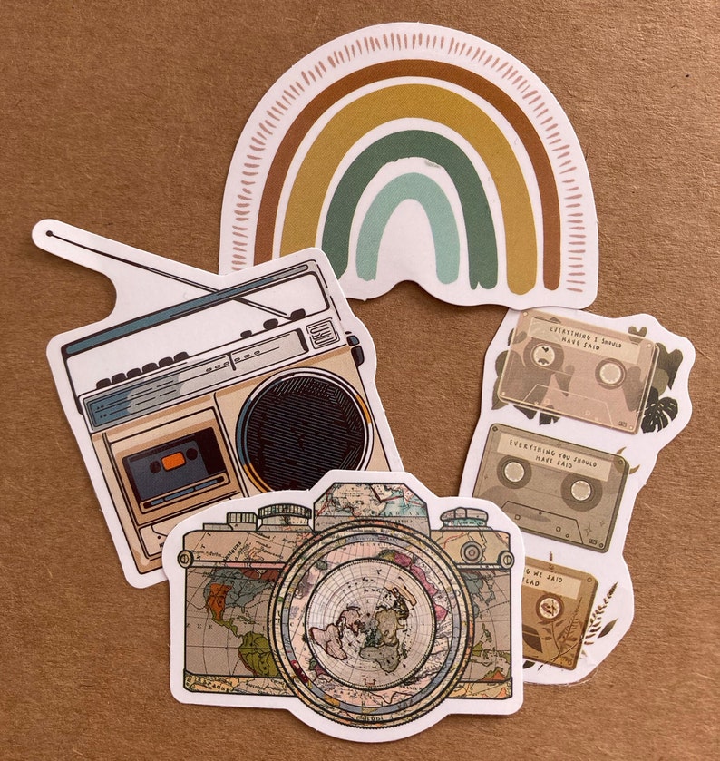 50 Cottagecore Sticker Pack: Vintage Designs for Journaling, Scrapbooking image 5