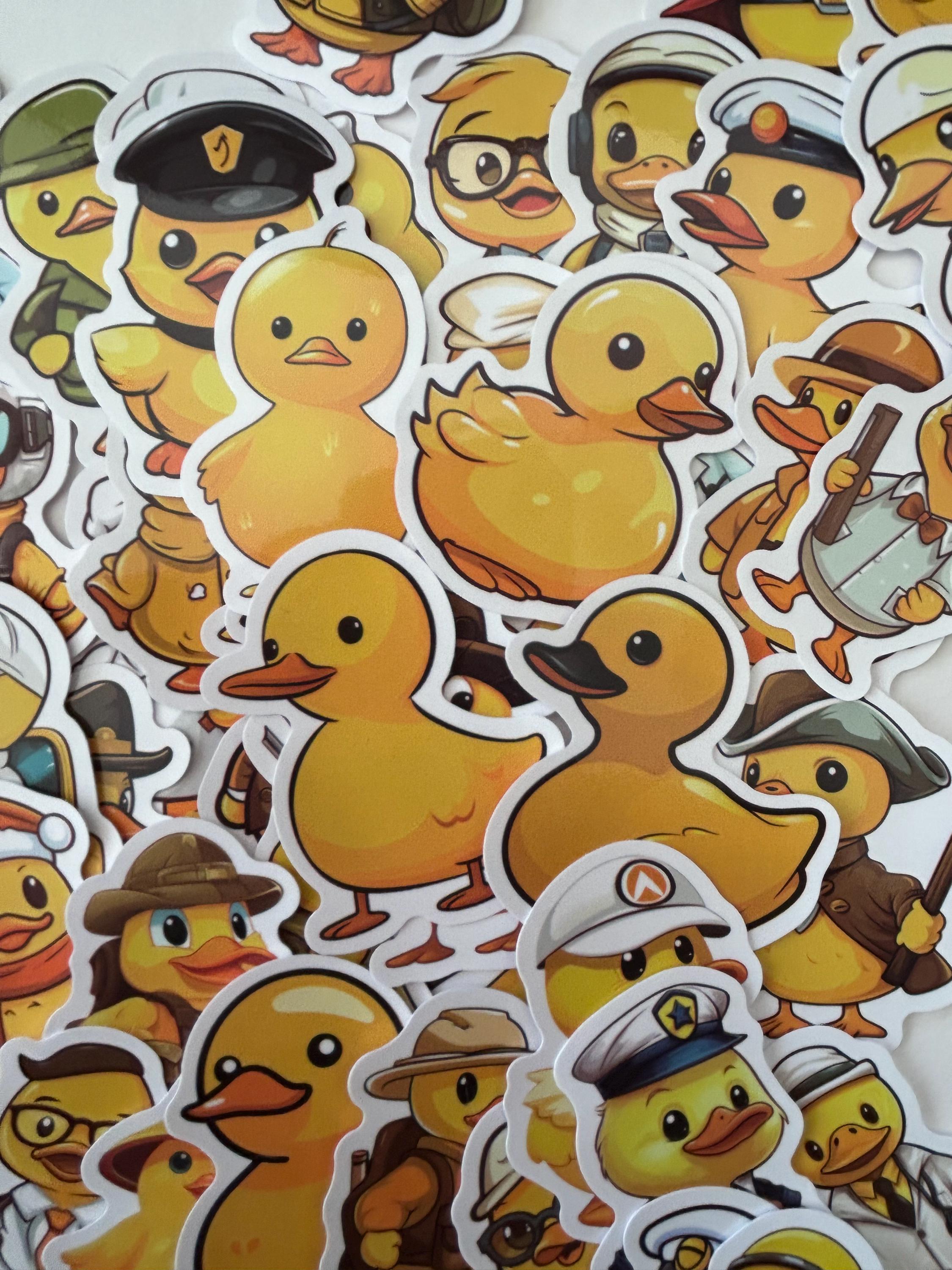 Duck Stickers Pack | Waterproof Vinyl Decals, Costumes - Etsy UK