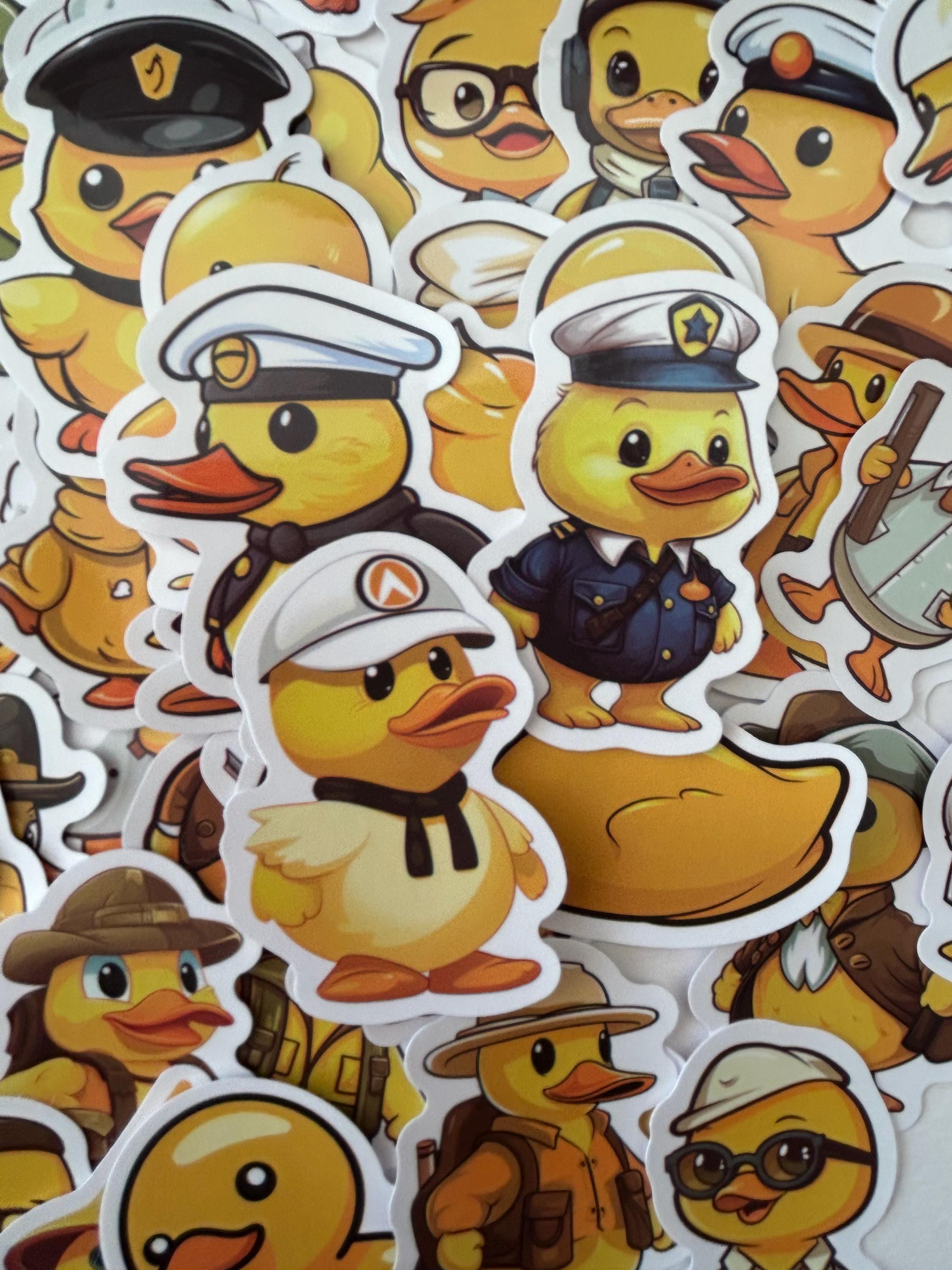 Duck Stickers Pack | Waterproof Vinyl Decals, Costumes - Etsy UK
