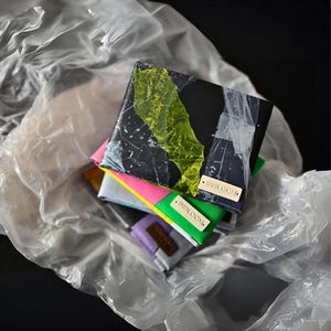 Upcycled Geldbeutel | Portemonnaie aus recycelten Plastiktüten | nachhaltiges Portemonnaie für Damen & Herren