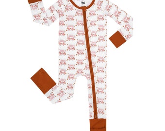 GROOVY VAN ZIPPER romper