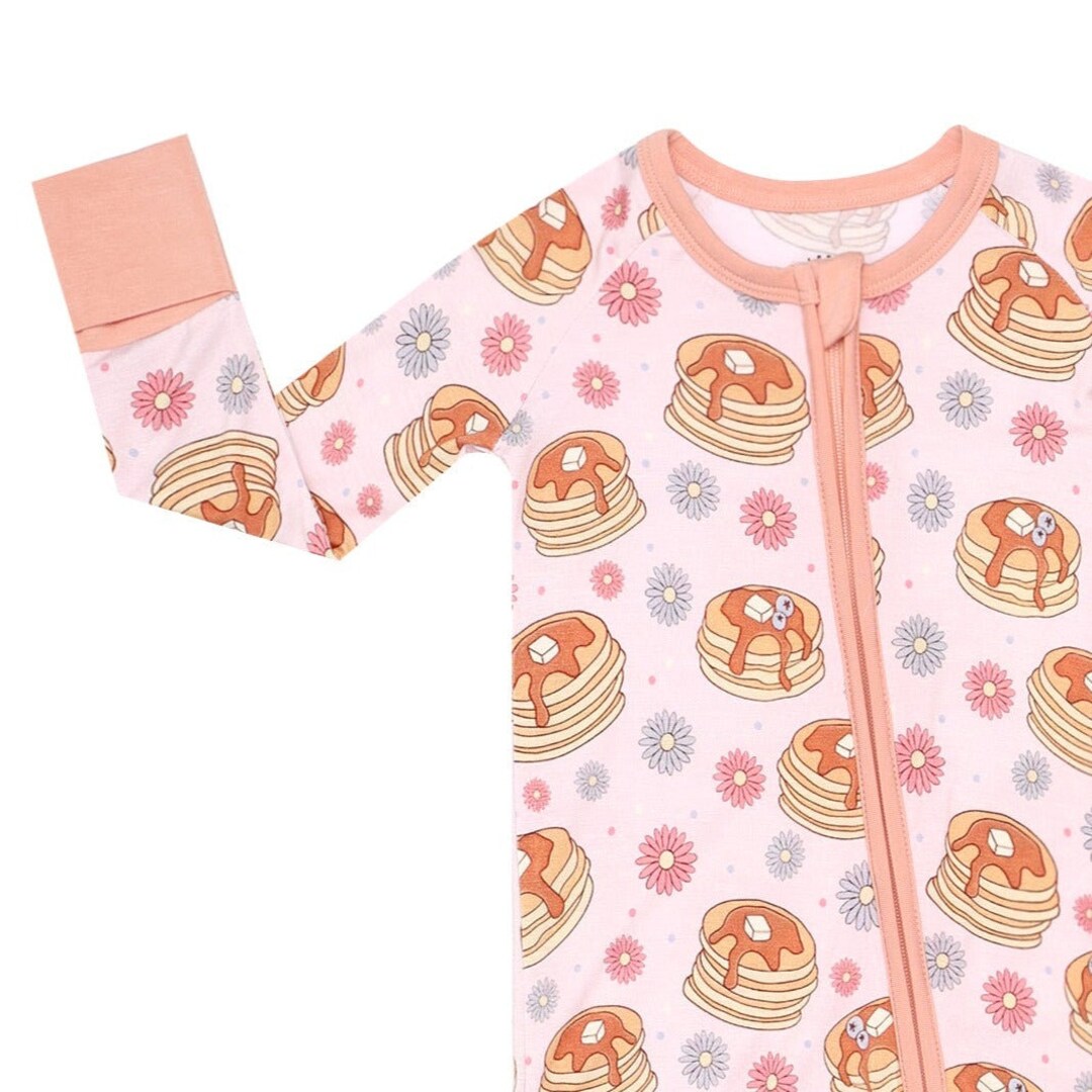 PINK PANCAKE ZIPPER Romper Etsy