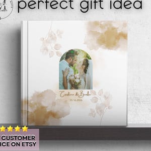 Personalized Custom Wedding Photo Book Pictures Collage Photo Album Keepsake Wedding Gift for Couple Album Wedding Anniversary Gift Photo