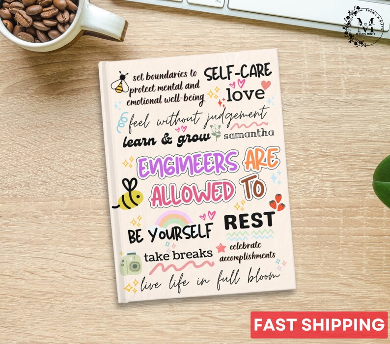 Engineer Custom Journal Inspiration Gifts for Engineering Student
