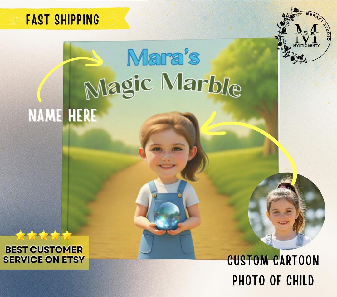 Personalized Children's Book Custom Photo Kids Book With Photos Into ...
