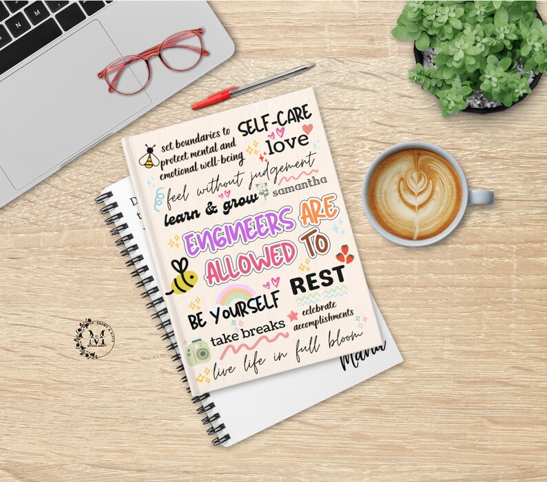 Engineer Custom Journal Inspiration Gifts for Engineering Student