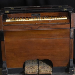 Vintage A. De Zeeuw Antique Pump/Reed Organ for Parts or repair 1880 Rotterdam