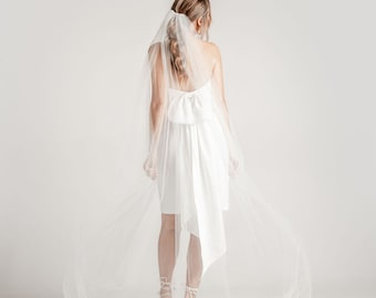 The Veil Atelier Amelia Bridal Delicate Veil