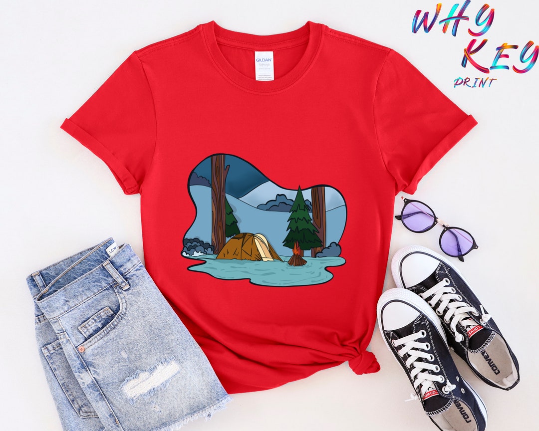 Custom Camp Shirt Camp Gifts Custom Tshirt Custom Shirt Etsy