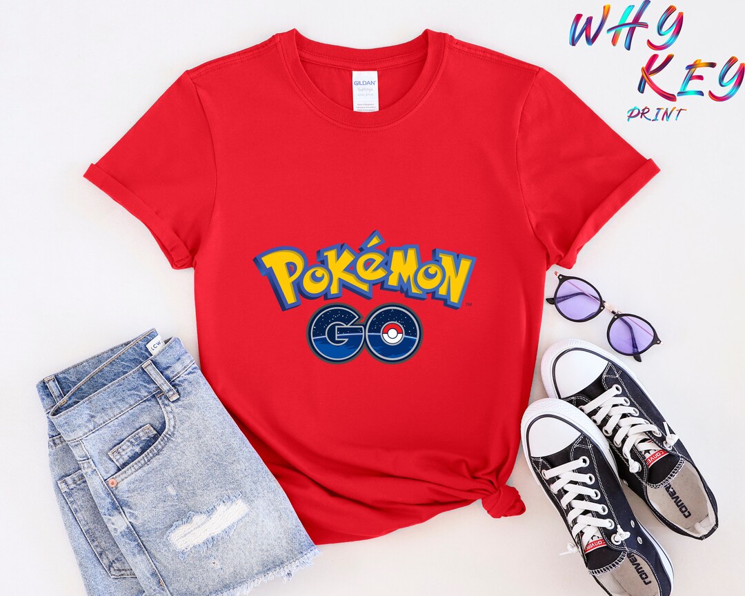 Cute Pokemon Go Shirt, Pokemon Cartoon Shirt, Pokemon Characters Shirt
