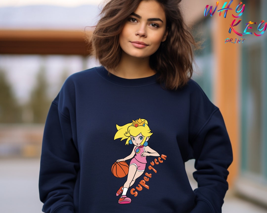 peach nike sweatshirt