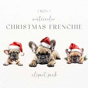 Französische Bulldogge Clipart | Aquarell Hund Clipart | Französische Bulldogge Bündel | Aquarell Bulldogge | Hund Clipart | Hund Png | Bulldogge Png