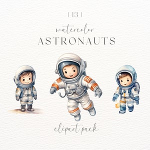 Astronaut Clipart | Kleiner Astronaut Png | Weltraum Png | Mond Clipart | Für Astronaut Wandtattoo | Sofort Download | Vektor Weltraum