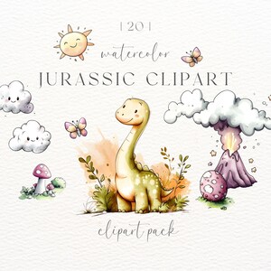 Jurassic Park Clipart | Dinosaur Clipart | Jurassic Clipart | Dino Clipart | Dinosaur Png | Card Making |  High Quality PNG | Commercial Use