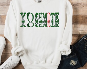 Yosemite National Park Sweatshirt: Adventure Crewneck