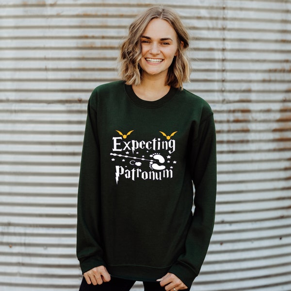 Crewneck Sweatshirt - Patronium Power Unleashed: Magical Sweatshirt for Wizards and Witches - Harry Potter