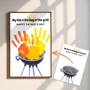 DIY Father's Day Printables for Kids, 70+ Creative Handprint ...