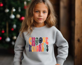 Choose Kindness Kid's Sweatshirt, Child Sweatshirt