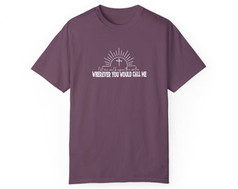 Spirit Lead Me Comfort Colors Christian Tee ShirtChristian T-Shirts