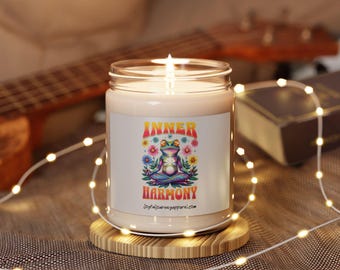 Inner Harmony Scented Soy Candle, Mental Health Candle, Aromatherapy Candle, Scented Candle