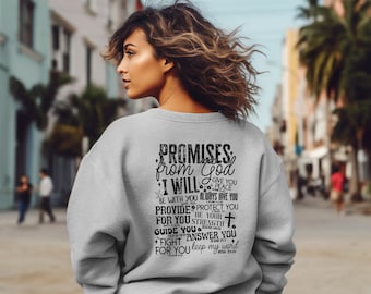 Promises From God Woman's Sweatshirt