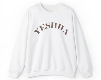 YESHUA Mens Christian Crewneck Sweatshirt