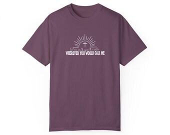 Spirit Lead Me Comfort Colors Christian Tee ShirtChristian Shirt, Inspirational ShirtChristian T-Shirts