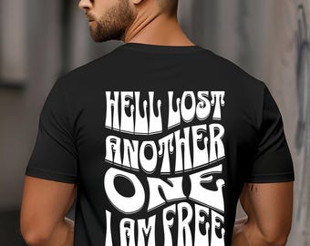 Hell Lost Another One Mens Christian Tee Shirt, Christian Shirts