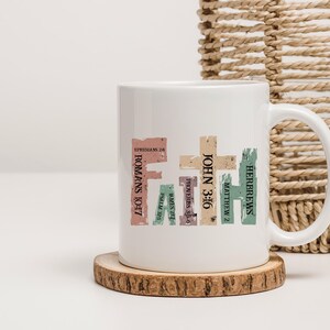 Faith Ceramic Christian Mug, Christian Coffee Mug, Christian Gift Idea