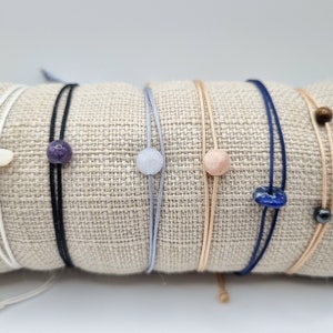 Heilstein-Armband mit Karte
