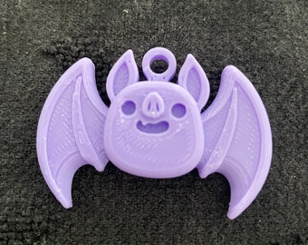 Bat Keyring / Halloween Gift / Cute Bat / 3D Printed Keytag / Spooky Key Holder / Halloween decor / Spooky Season