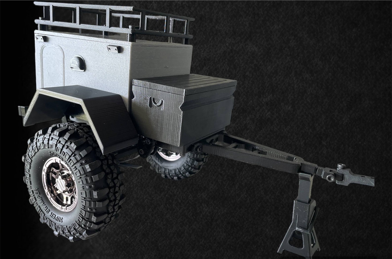 1:10 RC Camping Trailer | 3D Printed | Remote Control Accessory | Scale ...