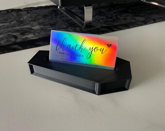 Visitekaarthouder doodskist | Gotisch woondecoratie | Victoriaans-gothisch kantoorpapier | Home Organisatie | Cadeau voor haar | Spookachtige kaarthouder