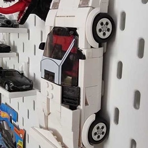 Lego Speed Champions IKEA Pegboard Mount | Display | Lego Car | Present ...