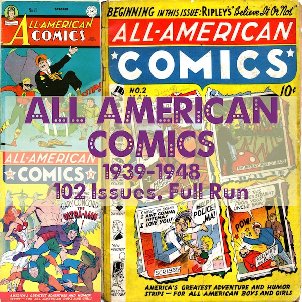 Golden Age Comics Etsy