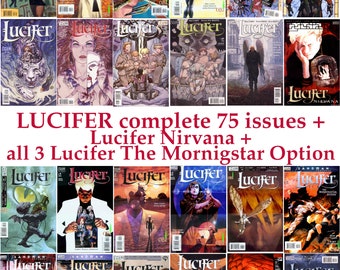 Lucifer Comics, Morningstar, Collection de bandes dessinées numériques